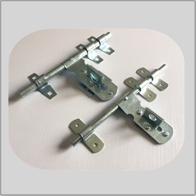 Heavy Duty Door Bolt Latch 8" 11.8mm Diameter 0.7mm Thickness