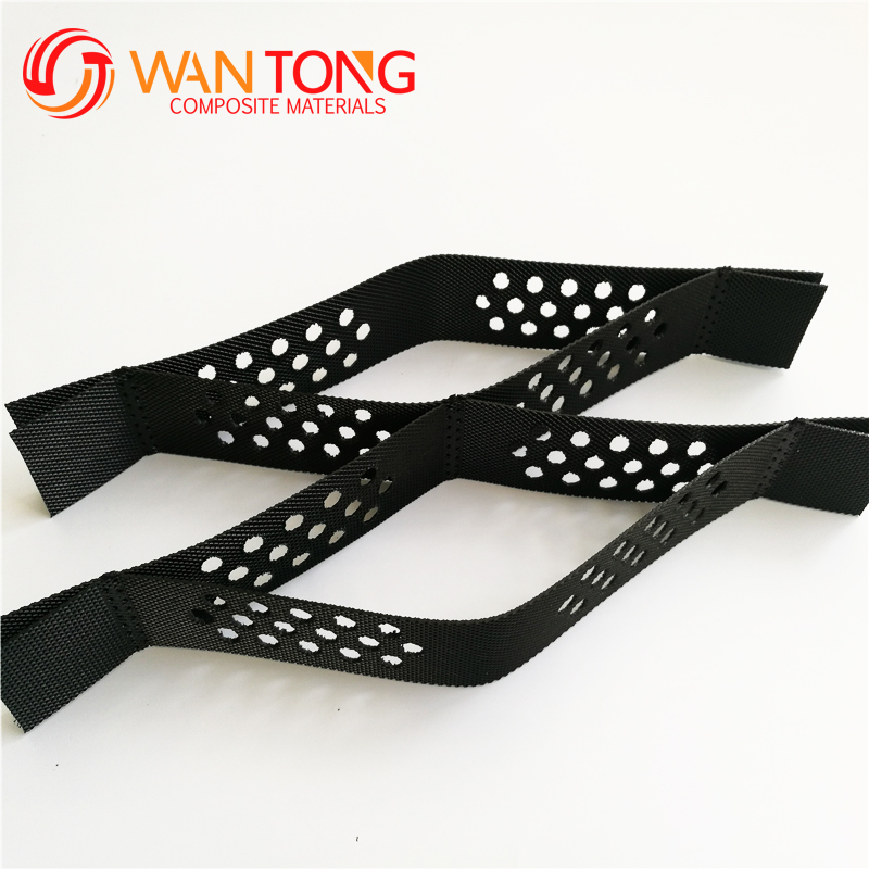 HDPE One-Way Plastic Geogrids for Uniaxial Geogrids Highway Subgrade Retaining Wall