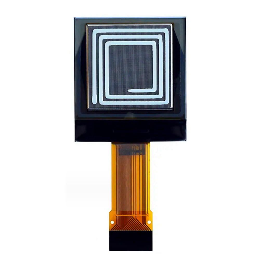 20 Pin 1.12 Inch OLED Display Module 128x128 40mm Long ZIF Connector Parallel SPI I2C
