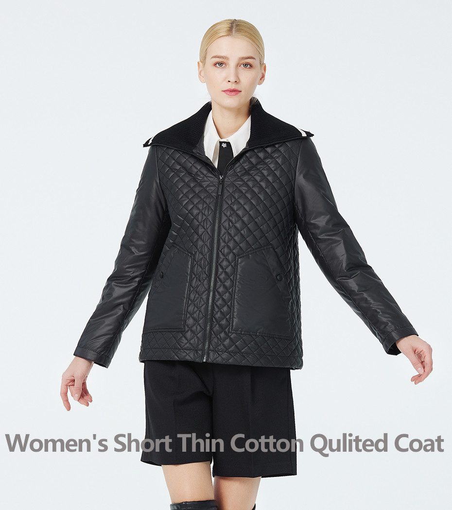 short coat, commercial style，water-proof materail，for all kinds of wears，black coat