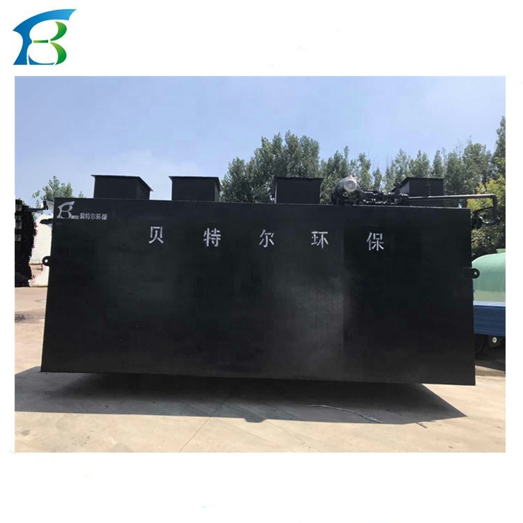 Compact MBBR Industrial Domestic Wastewater Treatment Plant 2023 with Customized Color