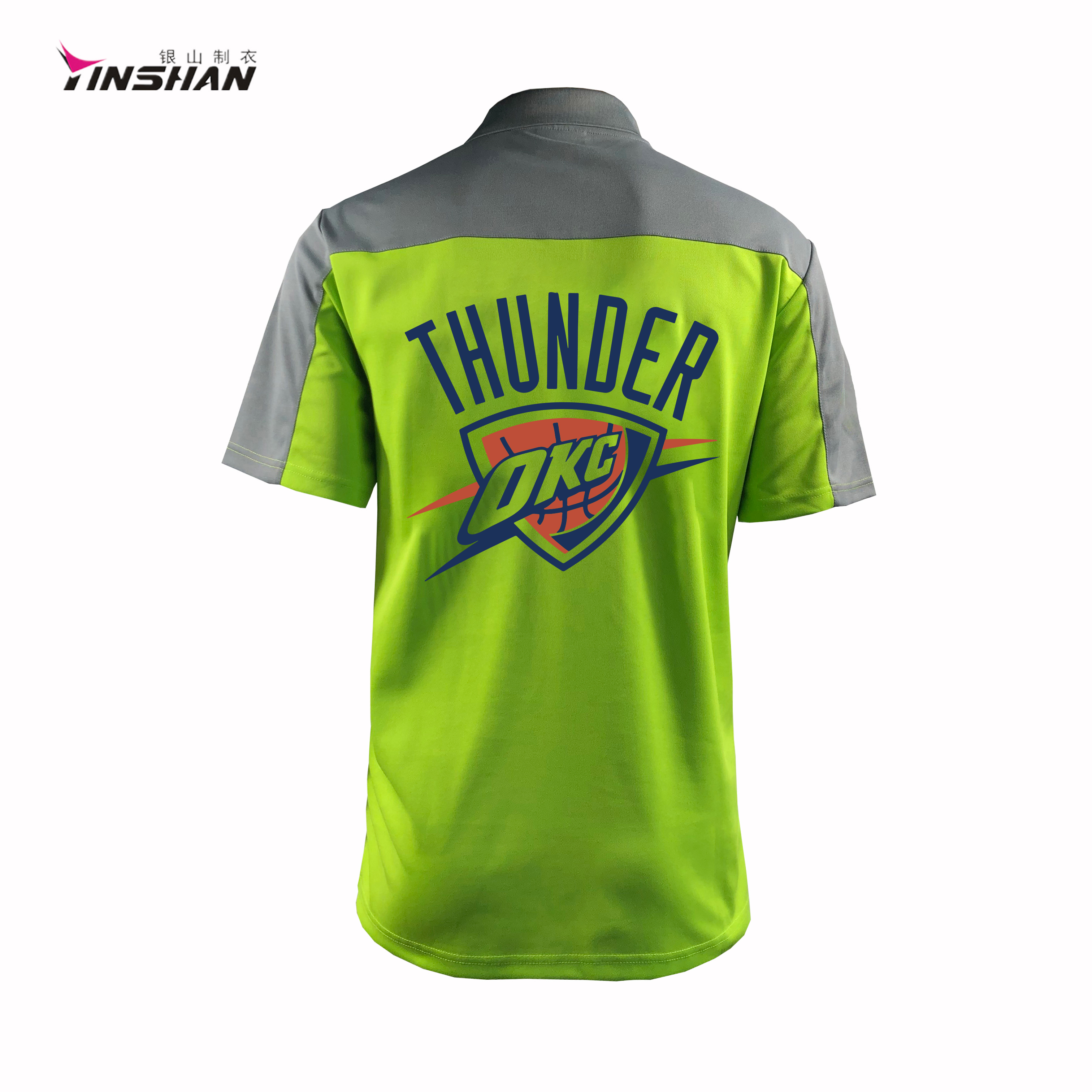 Customized Breathable Cotton Polyester Cricket Polo Shirt with Personalised Design