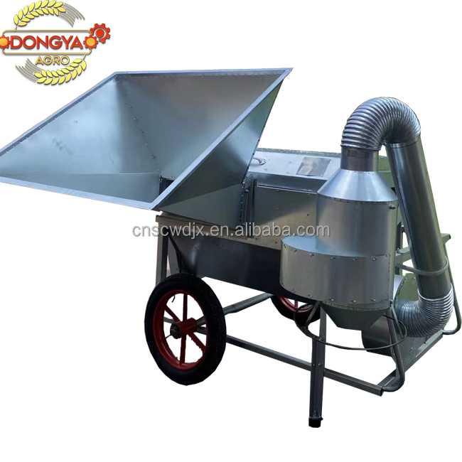 DONGYA double roller 5GT-100 multi-thresher for quinoa crop/sorghum top quality
