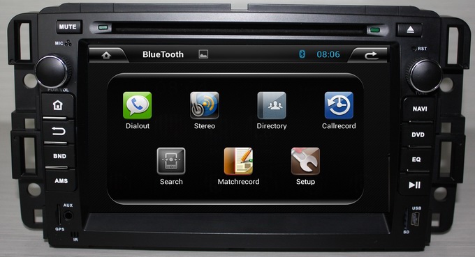 Ouchuangbo Android 4.2 Car Kit DVD dual zone 3G Wifi USB GPS Navigation for GMC Yukon /Tahoe 2007-2012 OCB-7036C
