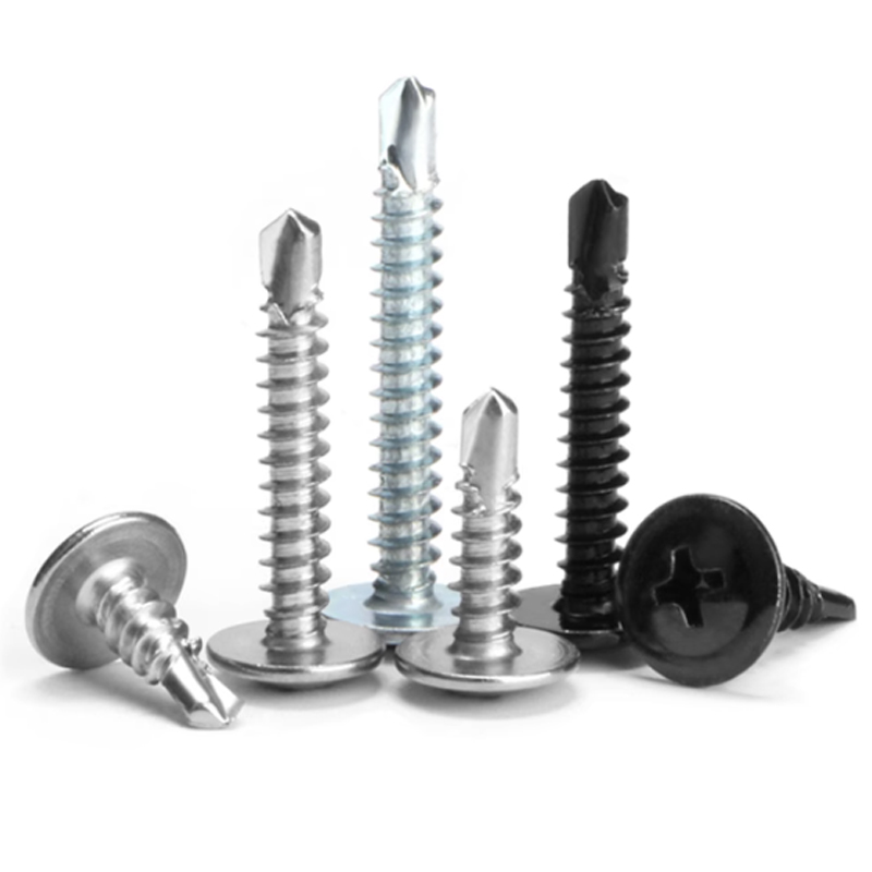 ISO9001 2008 Certified Hex Head Wood Self Tek Roofing Tapping Screw With EPDM Washer