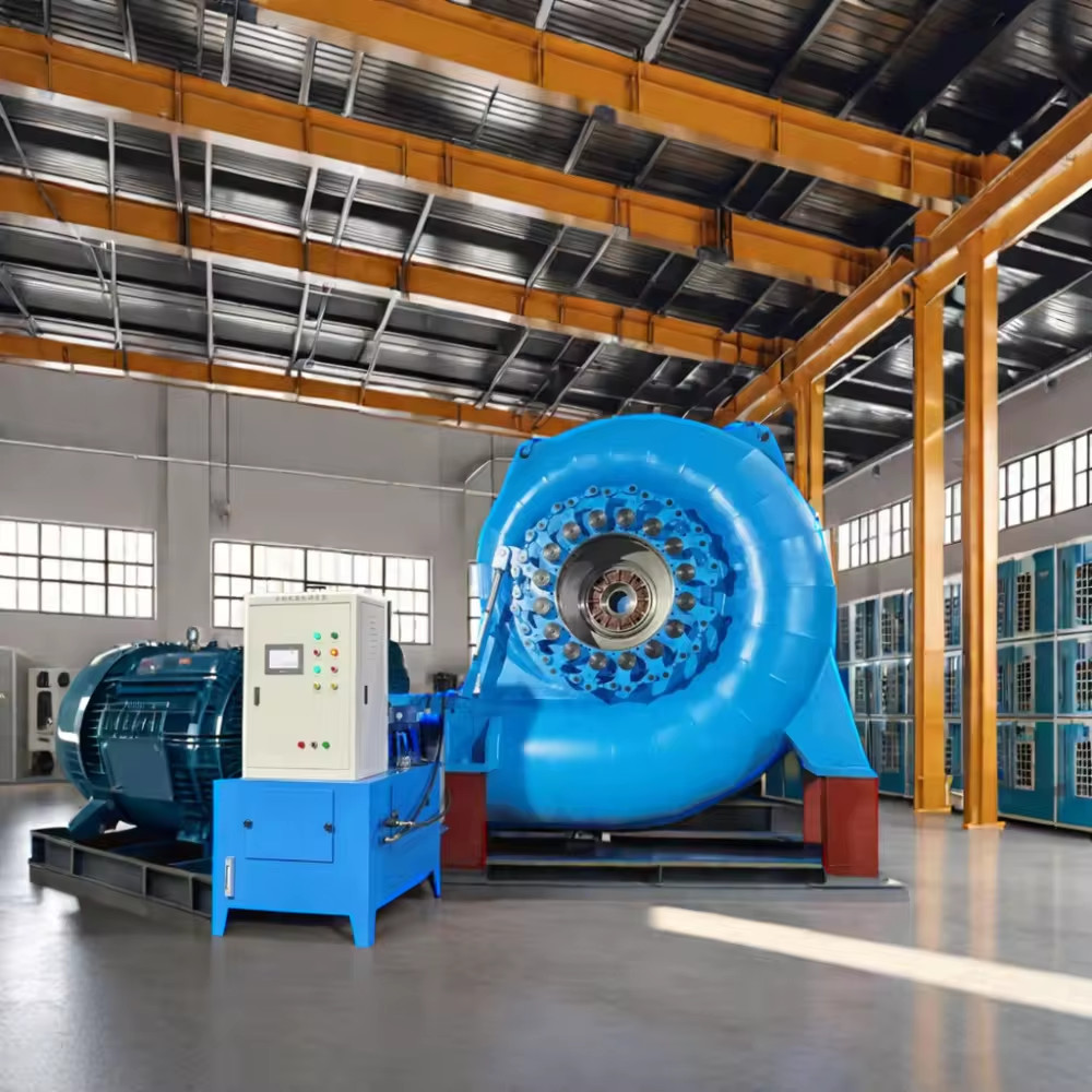 High Head Water Turbine with Steel And Stainless Steel Capacity 200kw-20mw