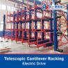 Buy cheap Electric Drive Telescopic Cantilever Rack Long Steel Pipe Cantilever Racking from wholesalers