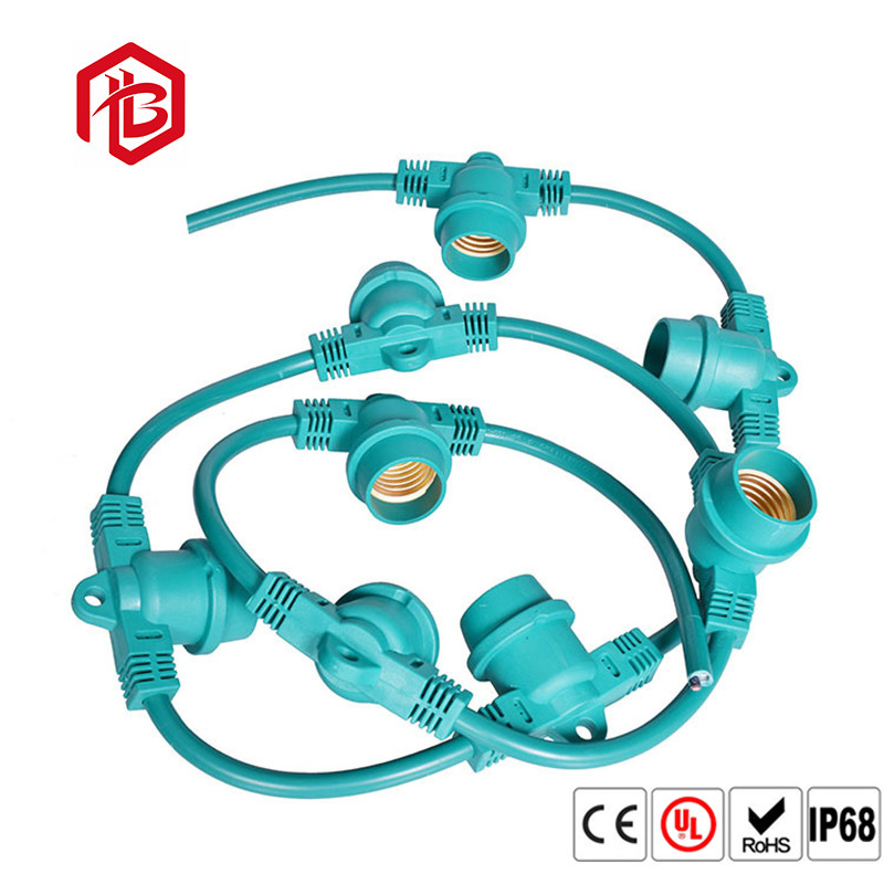 Energy Saving E27 Lamp Holder Waterproof Screw Underground Cable Connector