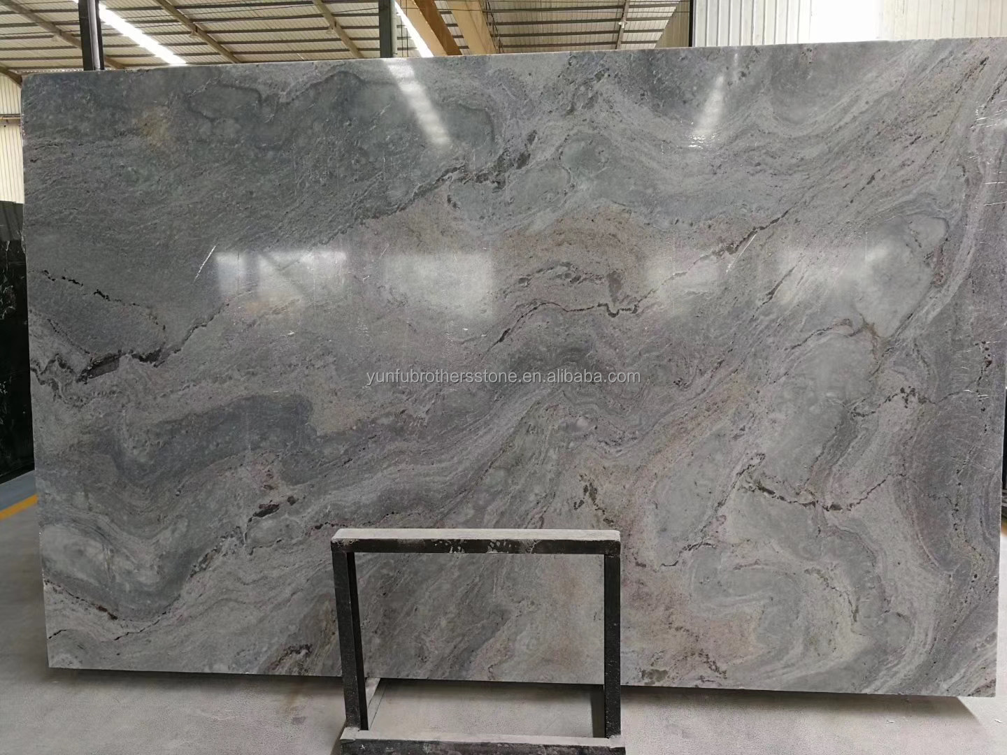 Natural Stone Blue Granite Cut-to-Size Slabs for Home Wall Panel and Dining Table Top