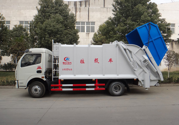 dongfeng 4*2 garbage truck 6m3 8m3 10m3 Waste Container Truck