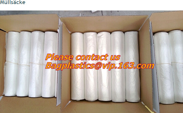 Colored Dustbin Bin Liners, Trash Bag Roll, Garbage Bags Use for Small Size Trash Can in Living Room, Bathroom, Kitchen,