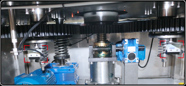 4.0KW 8000bph Rotary Fully Automatic Bottle Pressing Capping Machine