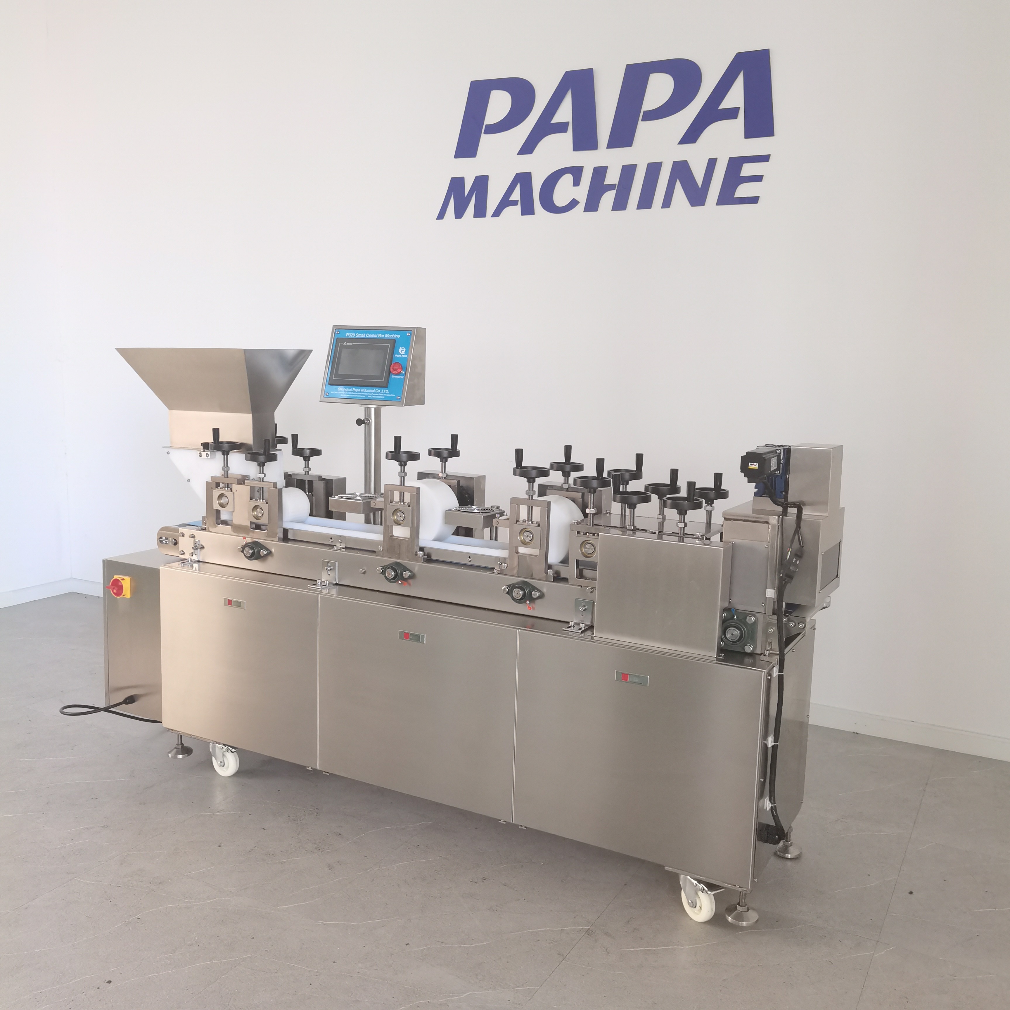 Small P320 Sesame Peanut Candy Cutter Cereal Bar Forming Machine