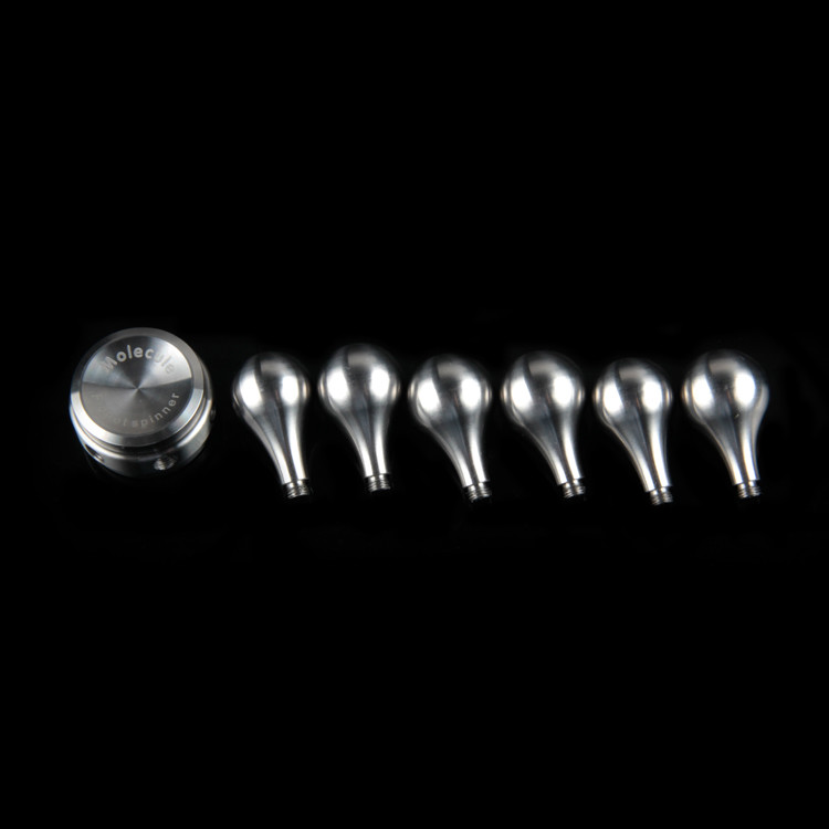 2017 Release Stress Fidget Toys Stainless steel Molecule Metal Hand spinner For 3-5 minutes