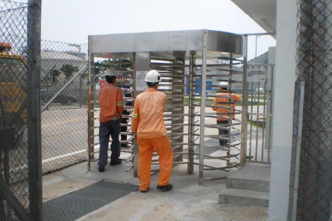 Face Recognition Turnstile Barrier Gate System Access Control Full Height Turnstile Gate 4