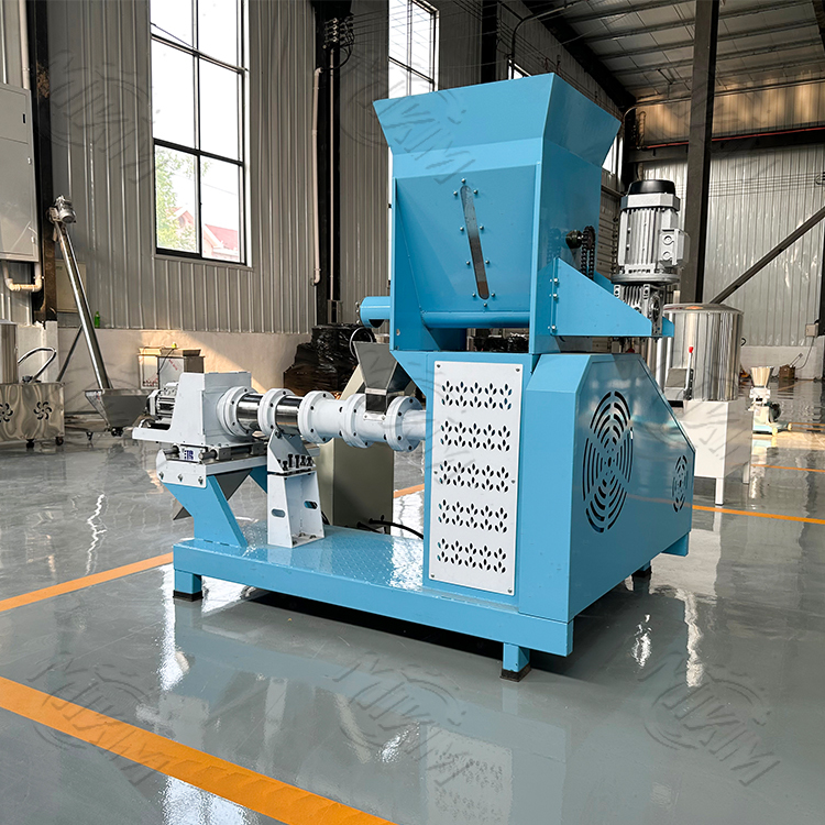New Modle 50 100 450kg/h Poultry Dog Floating Catfish Food Feed Extruder Making Processing Machine Plant for Sale