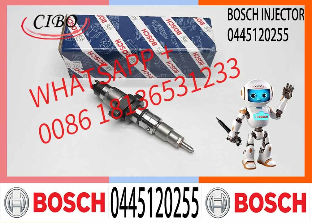 New Diesel Fuel Injector 0445120255 Common Rail Injector 0445120255 For Cummins Engine