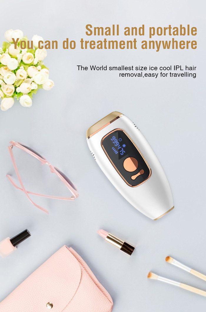 360 ICE Cool FCC 3cm2 IPL Hair Removal Device 990000 Flashes