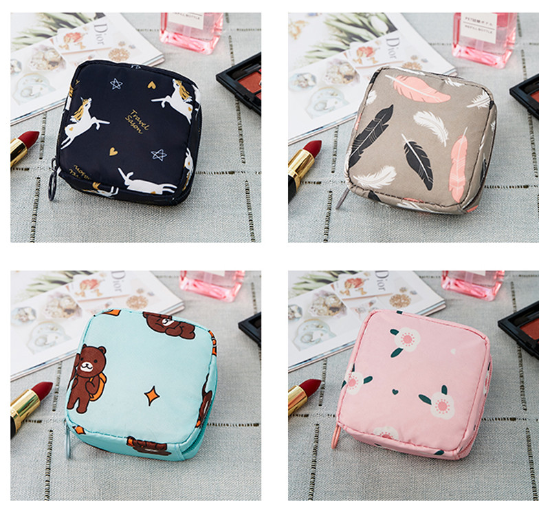 Waterproof Multifunction Polyester Cosmetic Makeup Bag