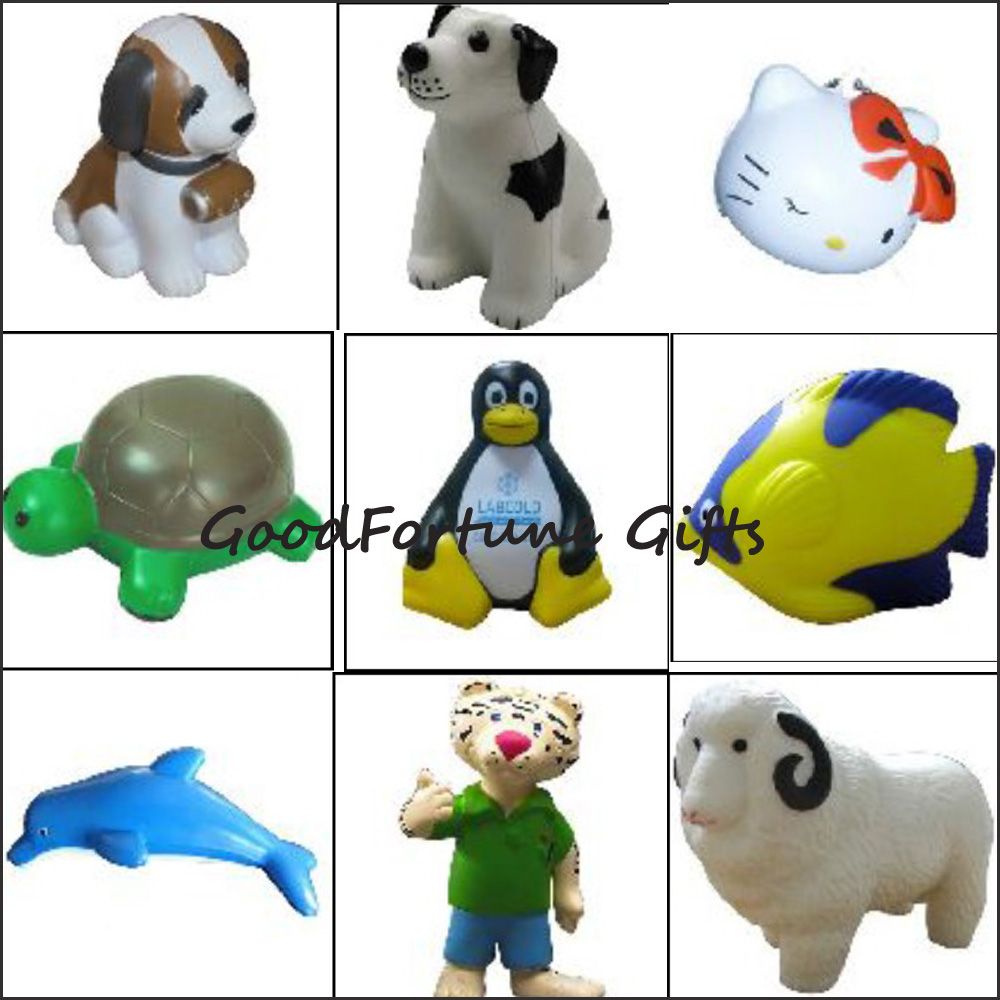 Printed logo PU Stress Ball Reliever promotion gift