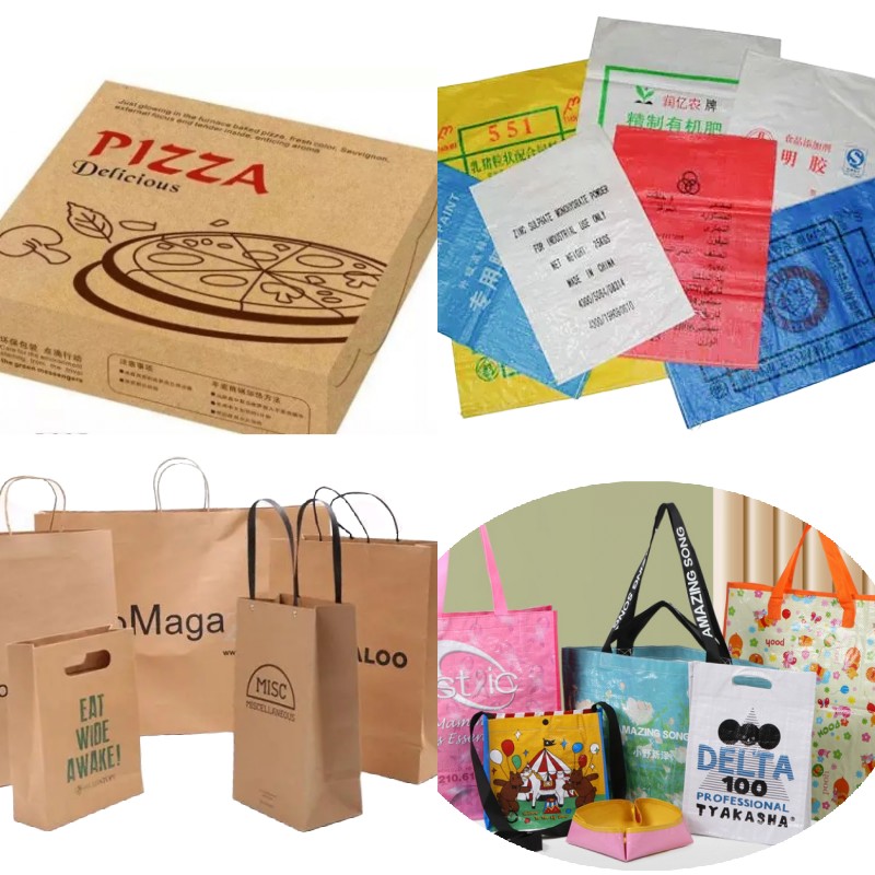 Jute Bag Printing Machine Sack Printing Machine Woven Sack Printing Machine Woven Sacks Cutting Sewing Printing Machine