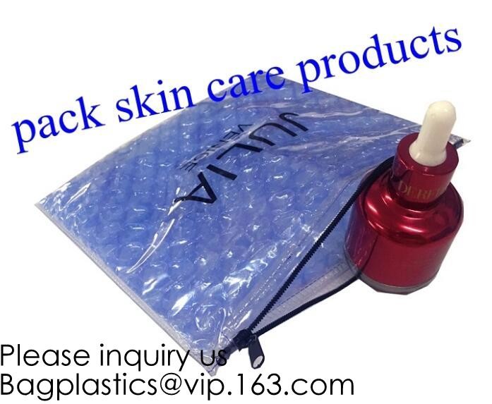 Frosted Plastic EVA Garment Packing Bag Suit Clothes Bags With zipper slider,Luxury design EVA cosmetic packaging bag wi