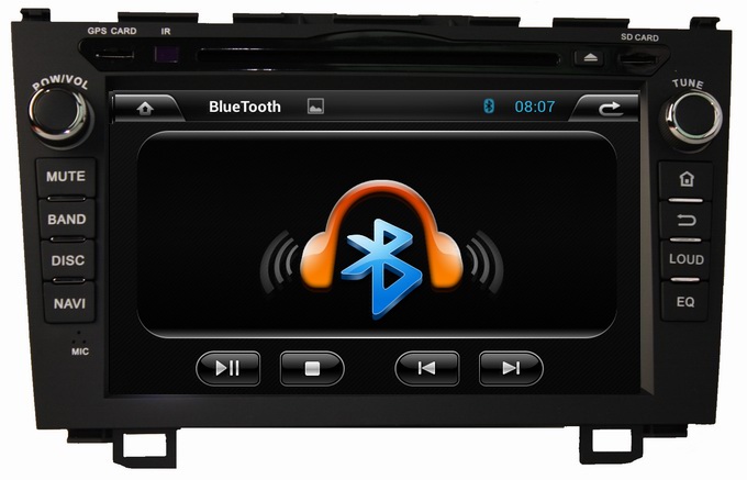 Ouchuangbo Car DVD Head Unit 3G Wifi Radio Player for Honda CRV 2006-2011 Pure Android 4.2 System OCB-8034C