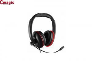 Buy cheap Active Noise Cancelling Wired Gaming Headphones , Computer Headphones With Mic Portable Music Headset product