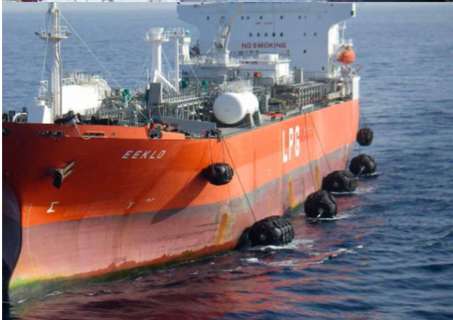 ABS Certified Yokohama Type Fender Natural Rubber Pneumatic STS Ship