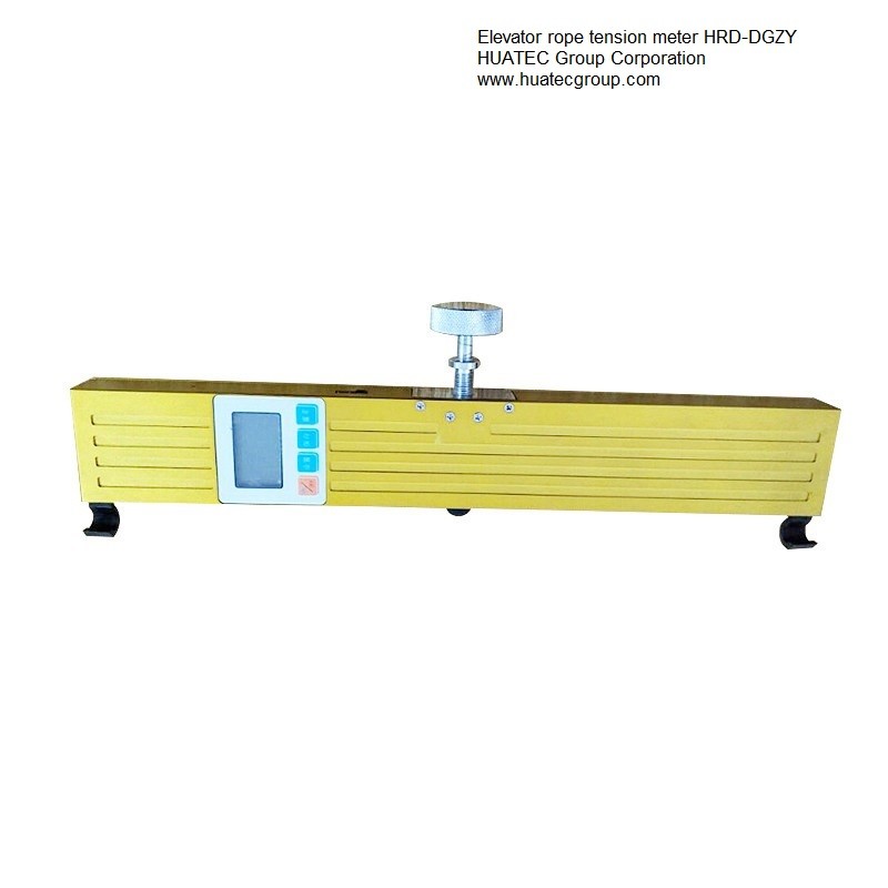 HRD-DGZY Portable High-strength Aluminum Alloy Elevator Rope Tension Meter