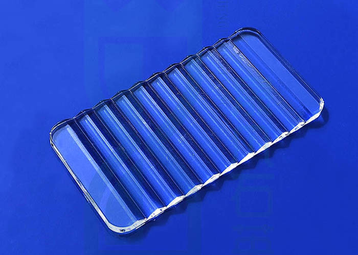 2.2g/Cm3 Customization Special Shaped Quartz Glass Plate