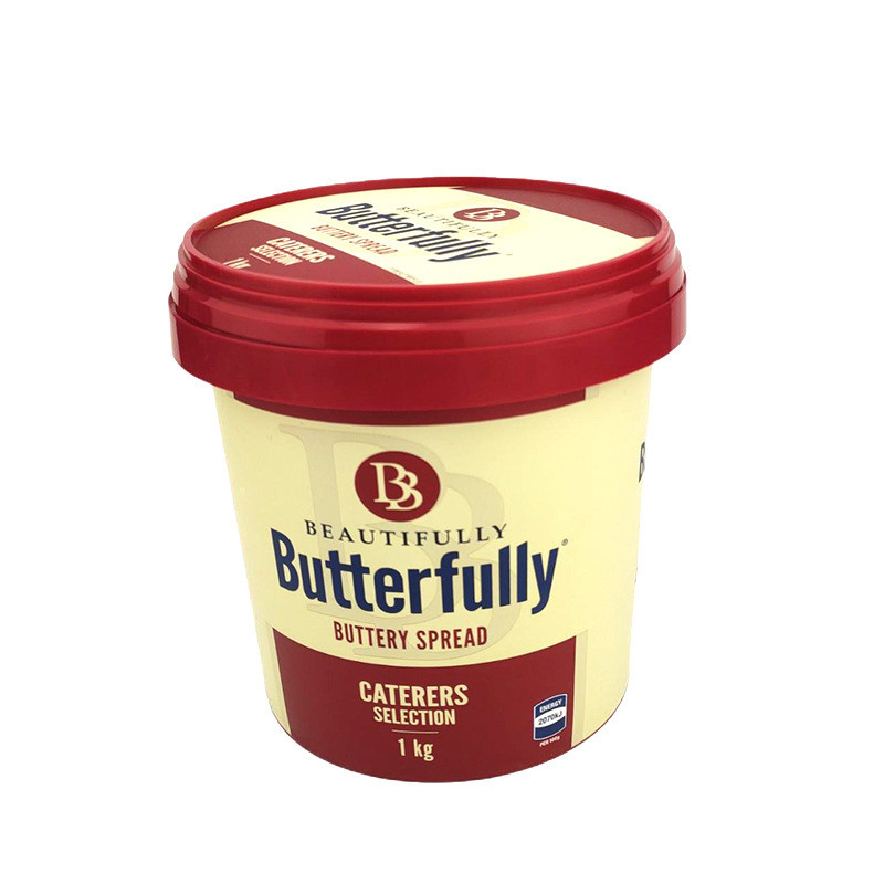 Eco Friendly 500ml Ice Cream Tub 8oz Ice Cream Containers With Lids