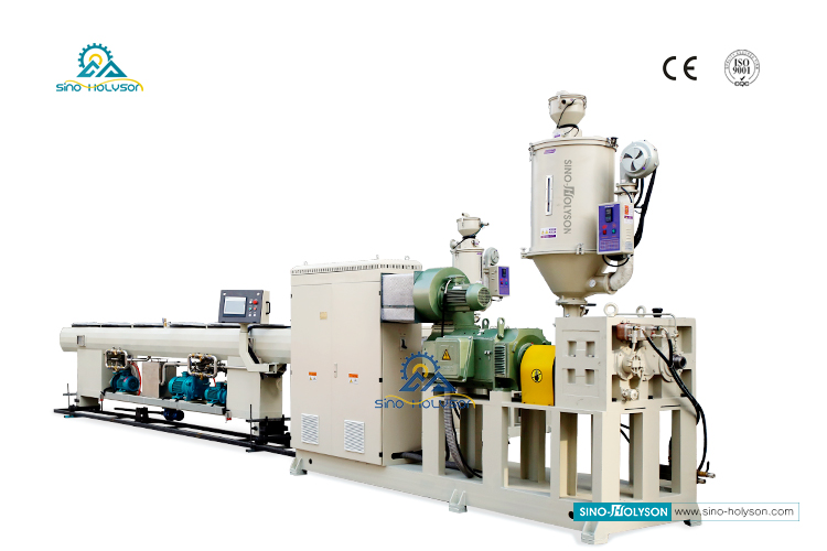 Central Height Adjustable PVC Plastic Extruder At 75 Rpm