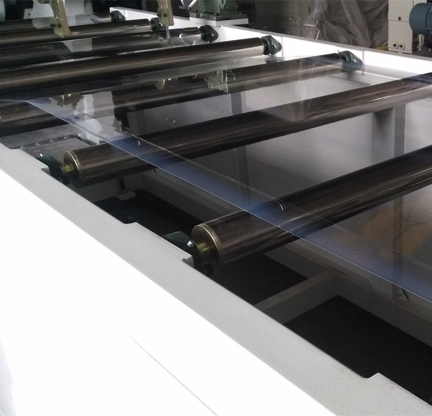 Thermoforming Plastic Plate Making Machine , Plastic Plate Extrusion Line