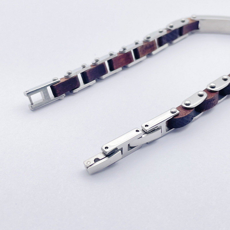 Stainless steel fashion trend jewelry men's titanium steel bracelet