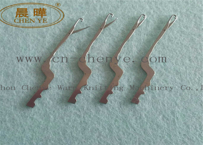 Portable Knitting Spare Parts Raschel Knitting Needle / Guide Needle For Warp Machine