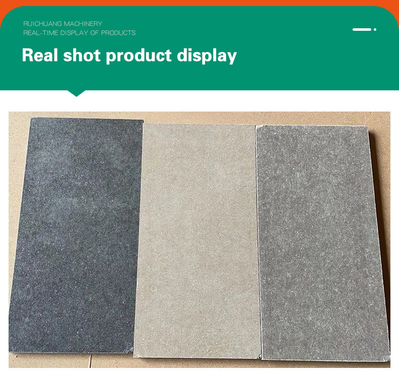 Waterproof Reinforced Fiber Board with Good and Polished Surface Calcium Silicate