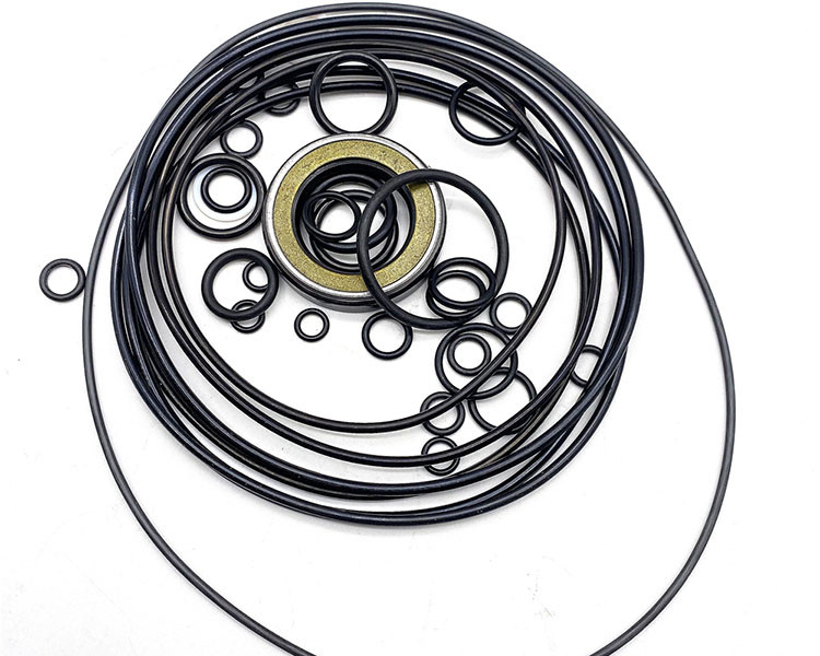 PC120-6 Swing Motor Seal Kit Black For Komatsu 4D102 Excavator