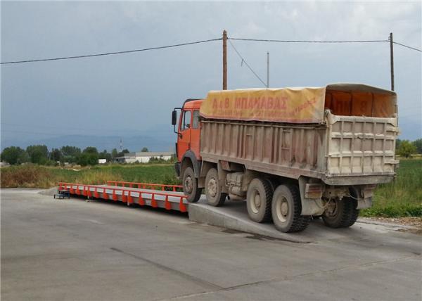 Road Vehicle Weigh Station Scales , Surface Mounted Weighbridge OEM / ODM