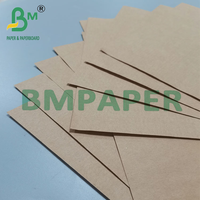 80g Brown Wet Strength Kraft Paper Roll For Frozen Food Packaging Label