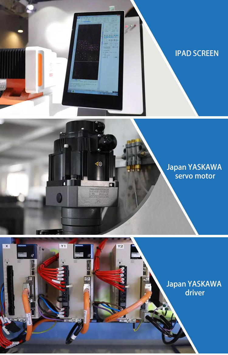 Automatic 2kw Fiber Laser Cutting Machine For Various Material Sheet