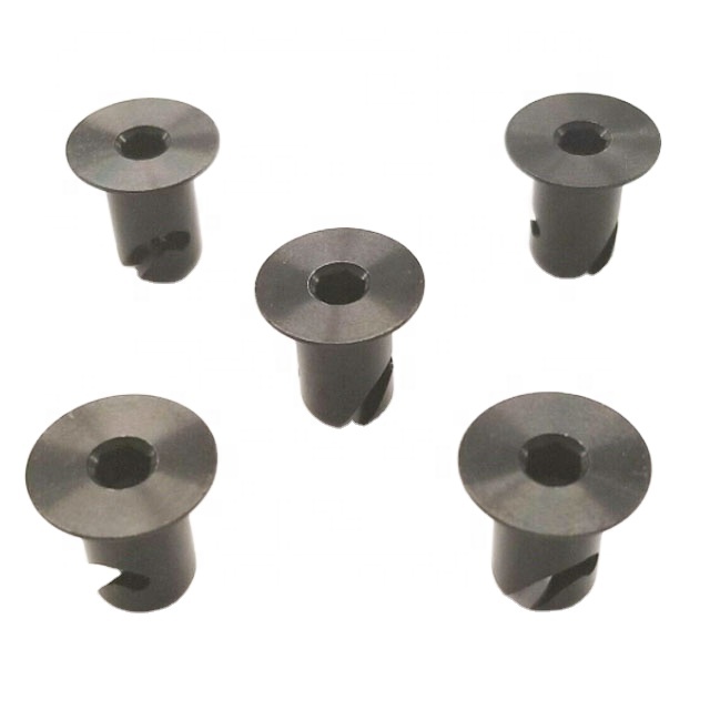 Universal Car Fitment Custom-made Aluminium Dzus Allen Head Button Quarter Turn Fasteners 7/16" .500 Black at Affordable