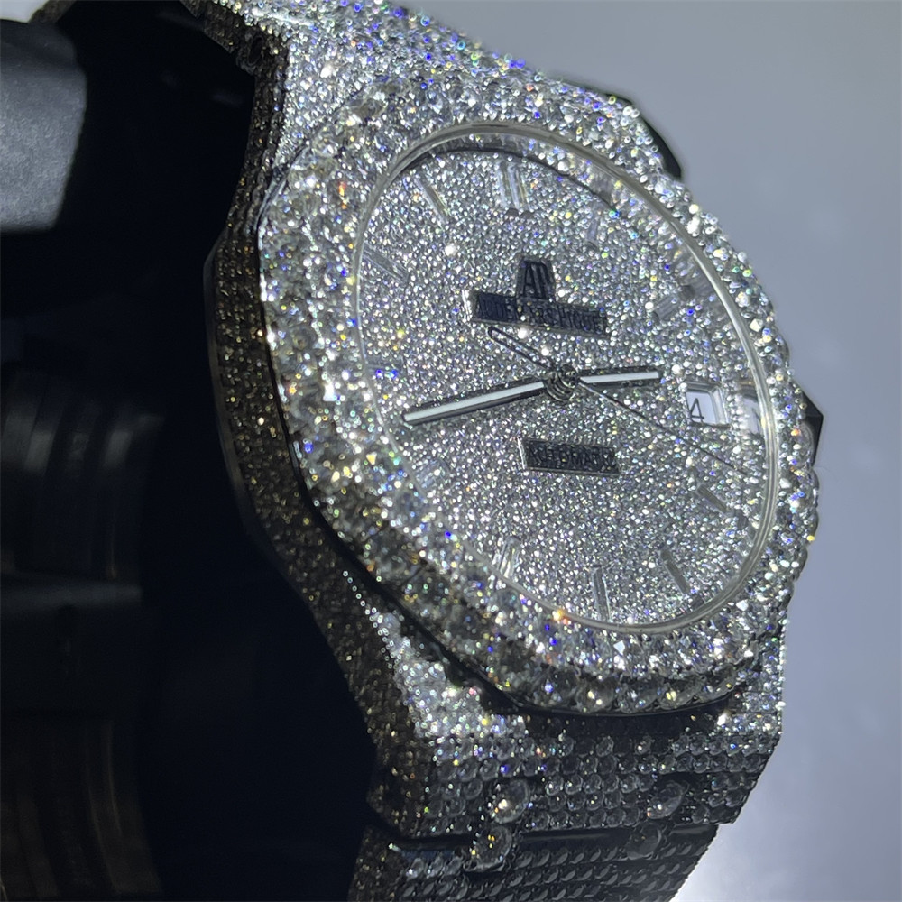 Bocarman Man Moissanite Mechanical Watch For Men 100% Pass The Test Diamond Pen