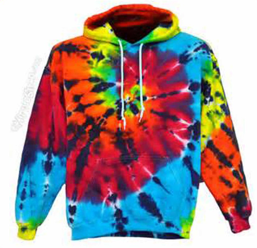 Cheapest custom new design plain cotton pullover fitness bulk wholesale tie dye hoodie