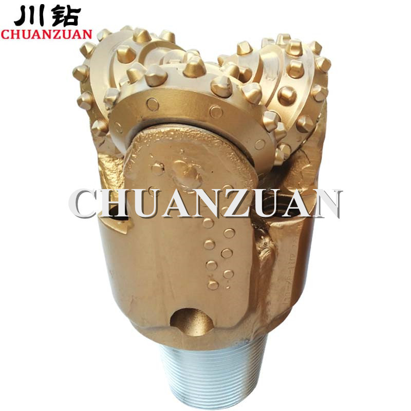 200MM Gold Roller Cone Bit 80-40RPM Rotary Speed 7 7/8" With 4 1/2" API Reg Pin