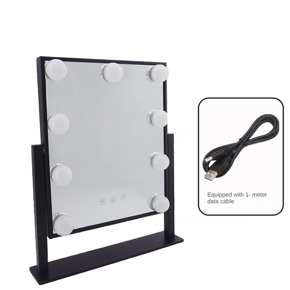 Extra LOGO Yes Top Fashion Light Bulb Led In Chrome Home Decor Makeup Vanity With Hollywood Mirror
