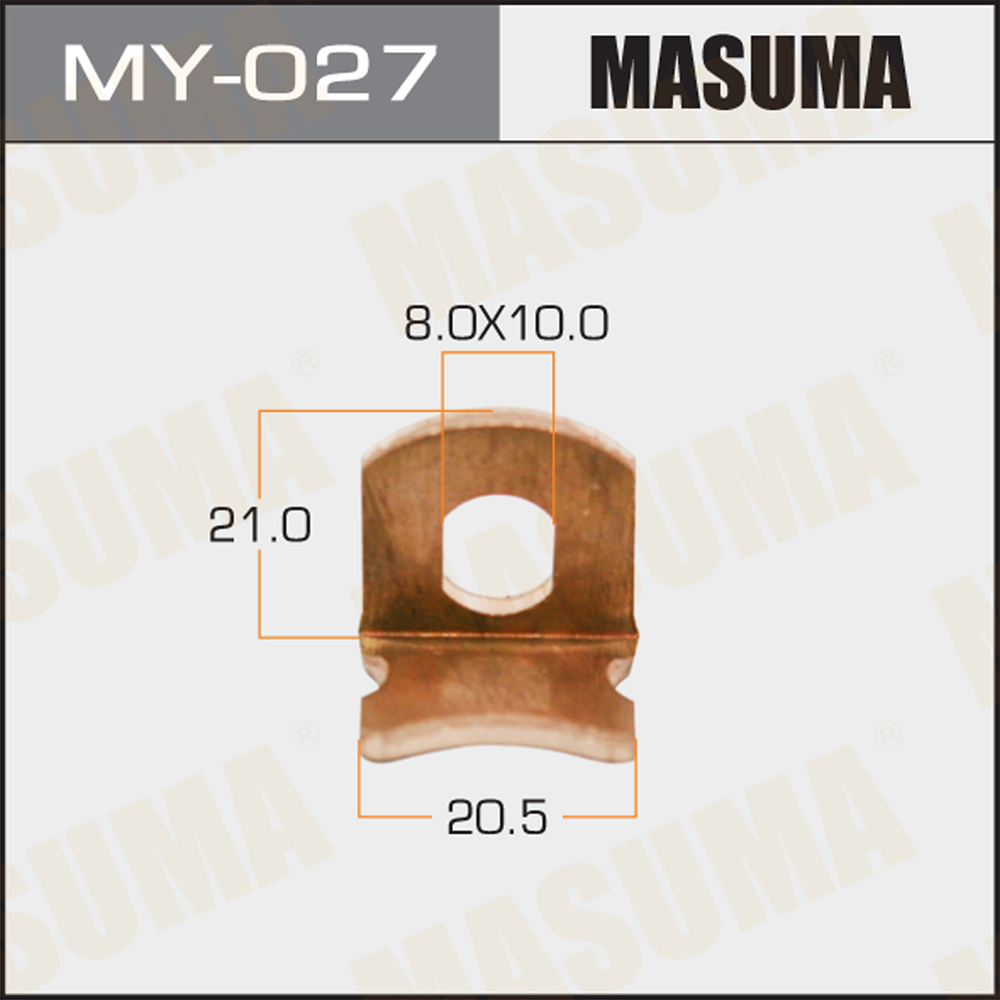 10PCS Auto Spare Part Contacts Parts Fit for MY-027 MASUMA ASV40L Year General Products
