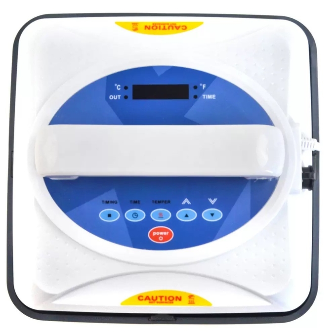 DIY Portable Flat Heat Press Machine For Printing Sublimation Flat Blanks