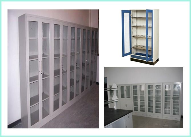 Blue / Grey Lab Storage Cabinets 900 / 1200 * 500 * 1800 Mm SGS Approved
