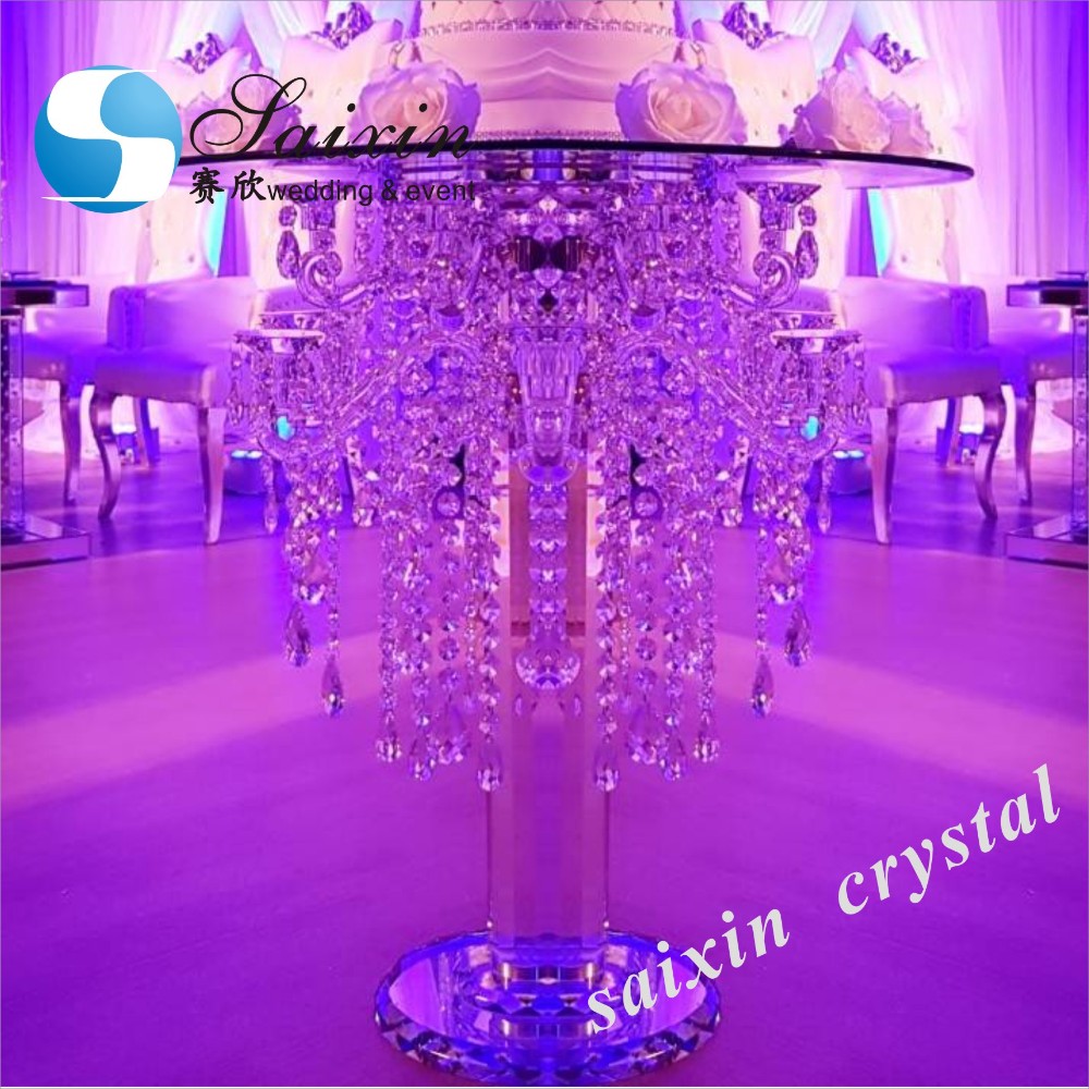 Event Decoration Crystal Cake Table Beautiful Wedding Cake Table Decor